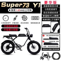 SUPER73 전기 자전거 전동 펫바이크 자토바이 S1 Y1 RX, Y1 디럭스, 48V