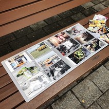 국내제작 무인양품 호환 포토 사진 앨범, 무지앨범 3X5