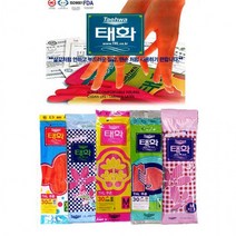 주부습진방지 맨손처럼 부드러운 다용도 고무장갑 설거지장갑 주방소모품, 1개, 태화고무장갑1켤레 특대XL레드