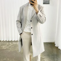 아도르클래식 파이널 싱글 겨울 빅사이즈 오버핏 코트