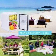 원룸냉장고 작은냉장고 사무실냉장고 소형 냉장고 운전 4L 미니 자동차 여행 냉동고 휴대용 캠핑, 한개옵션0