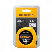 SZM299895코메론 줄자 KMC-74N 프로라인 16mmx2M 노랑 746919 - 치수측정 줄자 직각자 각도자, 1