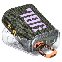 노브랜드 JBL GO3 블루투스 스피커 전용 투명 실리콘 케이스, 단일