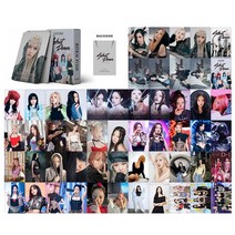 55 PCS/Set 아이돌 Kep1er Aespa GI-DLE Lomo 카드 ITZY Photocards BP IVE 레드 벨벳 Stayc 새 앨범 Photocard, [01] BP05