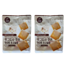 랑그드샤 쿠키 화이트 초코 필링(130gx2봉), 130g, 2개