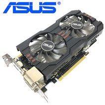 ASUS 비디오 카드 GTX 660 nVIDIA Geforce GTX660 용 2GB 192Bit GDDR5 그래픽 750 ti보다 강력한 VGA 사용