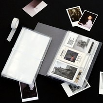 cgv 영화 포토티켓 앨범 3color 스티커포함 티켓 티켓북 티켓앨범 심플한 예쁜, 화이트