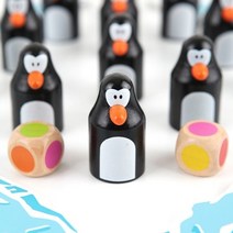 기타 바보사랑[공간27]펭글루 원목 보드게임 / 4세이상 2-6인 기억력