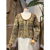 써스데이아일랜드 그라데이션 자카드 가디건(T216MCD133W)(1324891)