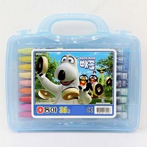 동아크레파스 36색 남 디자인랜덤
