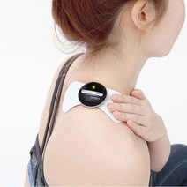 팡가오 EMS 목 어깨 안마기 진동 저주파 온열기능, 블랙