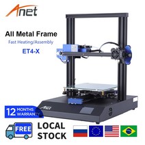 3D 프린터 DIY키트 새로운 핫 Anet ET4-X Prusa 자동 로딩 필라멘트 감지 이력서 마이크로 SD 카드 USB 커넥터 3d프린터, 이탈리아|ET4-X 3D Printer