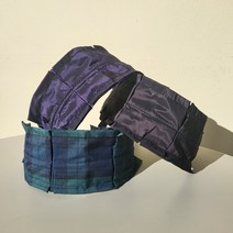 [어보브 제작] 소니아 박스 플리츠 헤어밴드 (SONIA BOX PLEATS HEADBAND) 와이드 머리띠 3종