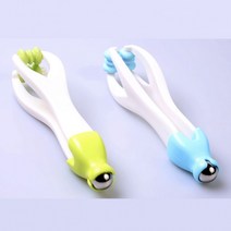 손가락 핑거 마사지기 볼 안마기 손바닥 지압 미니 발가락, 블루