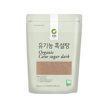 청정원 유기농 흑설탕 1kg, 단품, 단품