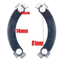 420/428 체인 35T/37T/39T/41T/43T/45T/48T 오토바이 스프로킷 후면 톱니 110cc 125cc 먼지 핏 자전거, 17 Aluminum gasket