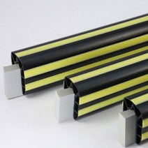 주차장 위험 방지 안전 H빔 쿠션 모서리 보호대 1M