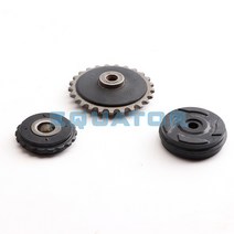 Motorcycle Timing Chain Tensioner Guide Wheels Plate For YinXiang YX 140 CC Engine KAYO BSE Apollo S, 한개옵션0