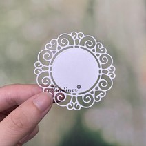 모양 틀 다이컷 lace heart round plate metal cutting die stencils die cut for diy 스크랩북 앨범 종이 카드 엠보싱, bxs-302