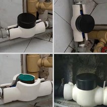 수도계량기 보호통 뚜껑 냉기차단 보온재로 구성된 배관 동파방지 자재 웜스펀지 30cm, 헤드뚜껑+웜스폰지 1세트, 1개