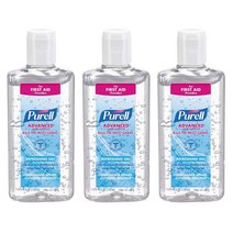 퓨렐손소독제 4floz(118ml)3개 Purell Advanced Hand Sanitizer Refreshing Gel, 1개, 118ml
