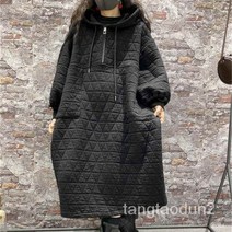 TANC 여성 경량패딩 롱원피스 패딩원피스 빅사이즈 마담