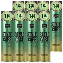 미쟝센 스타일케어 프로페셔널 스트롱 홀드 헤어 스프레이, 300ml, 8개