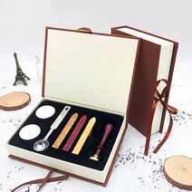 기타 바보사랑[홀트레이드](세트) 실링왁스 왁스실링 실링스탬프 청첩장도장, W