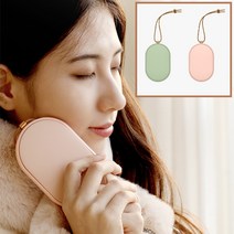 USB 충전 손난로 보조배터리 5 000mAh 전자핫팩 단체 답례품 판촉 2컬러, FREE, 핑크(충전기 포함)