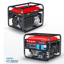 YT3800 휴대용 소형 가솔린 발전기 3500W 3상 220V 캠핑 작업 행사 현장 포장마차 캠핑카 카라반, 단품