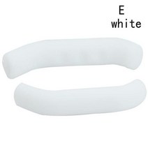 2PCS 전기 스쿠터 브레이크 핸들 그립 커버 샤오미 Mijia M365 Sccoter 액세서리 Antiskid 스케이트 보드 발 지원 케이스, 하얀색