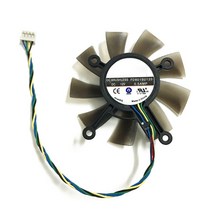 호환 필터 부품 75mm fd8015u12s dc12v 0.5amp gtx 560 gtx550ti hd7850 그래픽 비디오 카드 냉각 팬용 4pin 쿨러 팬