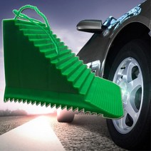 내리막 주차 고임목 화물 트럭 경사로 고인목 화물차