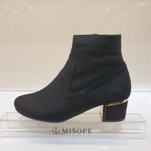 미소페(MISOPE) 미소페 NC02 여성 여자 5Cm 털내피 앵클 앵글 부츠 1