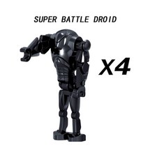 중국레고 테크닉 호환 R2D2 BB8 C3PO R4P17 K2SO IG88 전투 버즈 드로이드 빌딩 블록 K3PO 일반 Grievous 벽돌 액션 피규어 장난감, E-C014