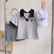[아이꺼]아동 라인쎄라니트주름치마셋