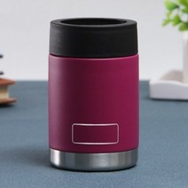 등산용보온병 스텐 밀폐 보온보냉병 Garrep Termica단열 진공 텀블러 캔 홀더 10oz 12oz 포함 여행용 스테인레스 스틸 커피 머그잔 자동차 컵 보온병, 10oz-12oz, 12oz Purple Red