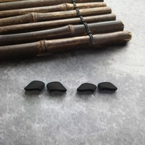 렌즈Ocean 편광 교체용 렌즈 호환-오클리 Flak Jacket XLJ-Options, Black Nose Pads