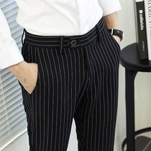 가바바 남성 바지 이미지가 달라보이는 스트라이프 슬랙스 G5733