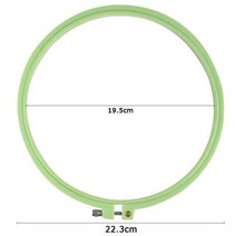 십자수틀 좌식 프랑스 원형 사각 수틀 나무 플라스틱 라운드, 10