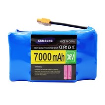 전동킥보드 배터리 업그레이드 36v 팩 4400mah 4.4ah 전기 자체 균형 스쿠터 호버 보드 외발 자전거 용 충전식 리튬 이온, 금