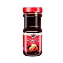 대용량 업소용 백설 면비빔용소스 890g, 4개