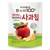 [농협] 아름찬 바삭바삭 사과칩 20g 건강간식 영양간식