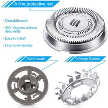 순정교체SH30 교체용 헤드 면도기 6 팩 필립스 전기 시리즈 1000 3000 호환, 한개옵션0