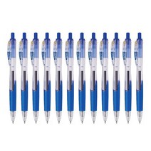 제브라 유성펜 스라리 BN11 0.7mm, 블루, 12개입