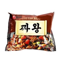 출출할때 농심 짜왕 134g 봉지라면 사무실 회사 직장 학생 간식 식사대용 시원한국물, 단품