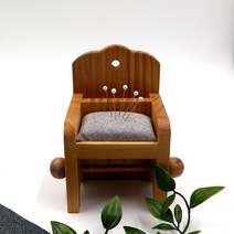 당일배송/ 우드체어 핀쿠션/ 편리한 수납