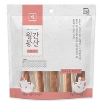 브리더랩 월간통살 닭가슴살 가다랑어 황태 연어 강아지 고양이겸용 스틱타입 30개, 600g, 1개