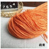 뜨개실파피루스 라피아끈 라피아 라피아실 파피루스 파피루스뜨개실 끈 면리본 파피루스실 라피아모자 루피실 파피루스종이실 라피아포장끈 썸머라피아 여름 실 밀짚 모자 실 소재 가방, FREE, U