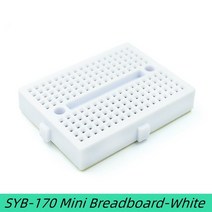 5 개/대 DIY 빵 플레이트 MB-102 브레드 보드 PCB SYB-170, [07] SYB-170 Tie White, 07 SYB-170 Tie White